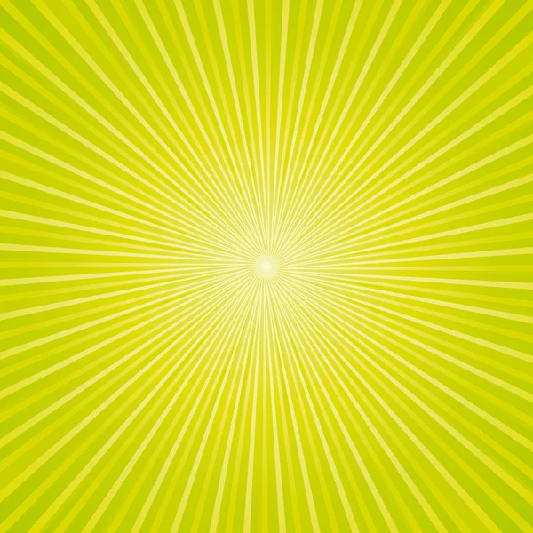 Зеленый фон вспышки солнца . — стоковый вектор