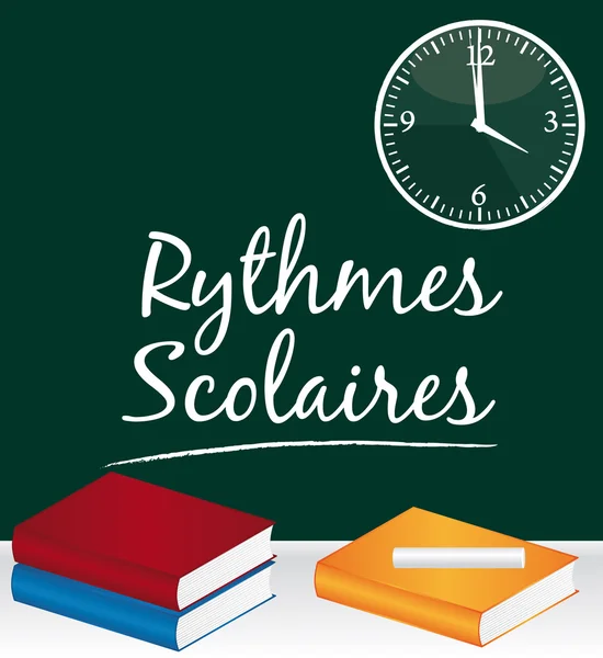 Rythmes scolaires — Wektor stockowy