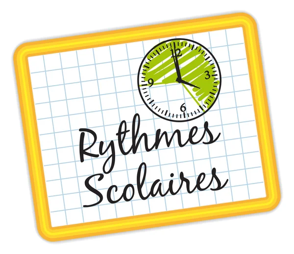 Rythme scolaire IV — Stockvector