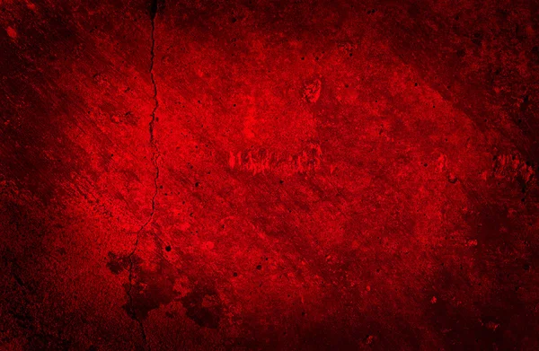 Grunge Concreto Textura de pared roja — Foto de Stock