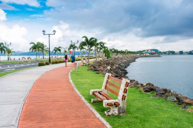 Panama City, Panama 'da Amador. 29 Eylül 2021. Amador, Panama 'da turizm ve dinlenme turu.