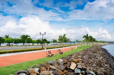 Panama City, Panama 'da Amador. 29 Eylül 2021. Amador, Panama 'da turizm ve dinlenme turu.