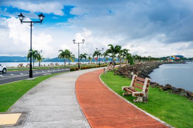 Panama City, Panama 'da Amador. 29 Eylül 2021. Amador, Panama 'da turizm ve dinlenme turu.