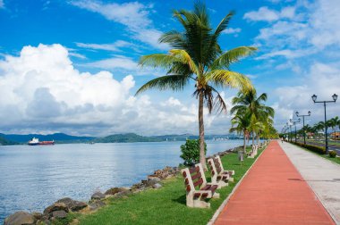 Panama City, Panama 'da Amador. 29 Eylül 2021. Amador, Panama 'da turizm ve dinlenme turu.