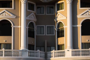 Kalenin detaylarını kapat. bilding