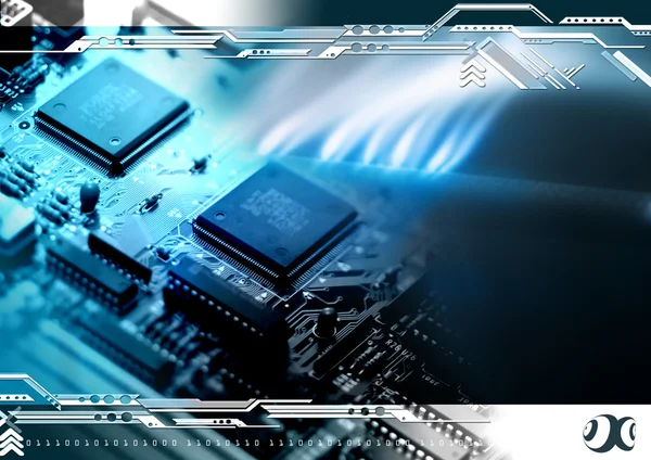 Soyut teknoloji arkaplanı