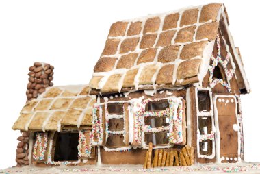 un ve şeker yapılmış ev