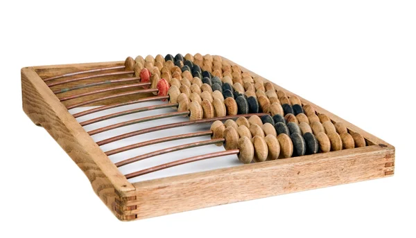 Gamla matematiska kalkylator abacus — Stockfoto