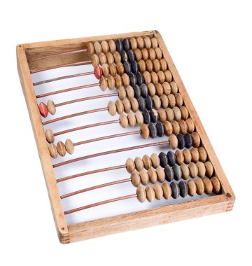 eski matematiksel hesap makinesi abacus