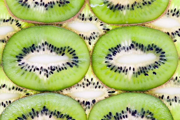 Green kiwi background — Stock Photo, Image