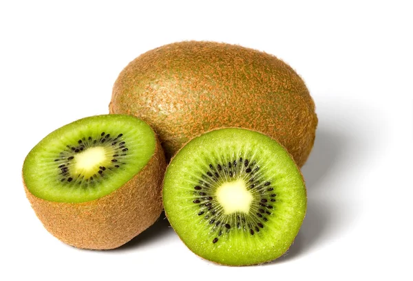 Green cutout fruit kiwi — Stock Photo, Image