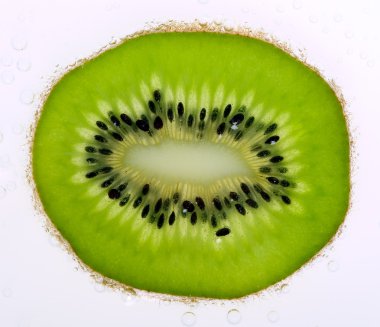 Yeşil kiwi arka plan