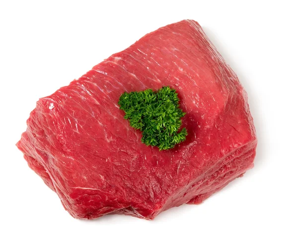Carne cruda affettata — Foto Stock