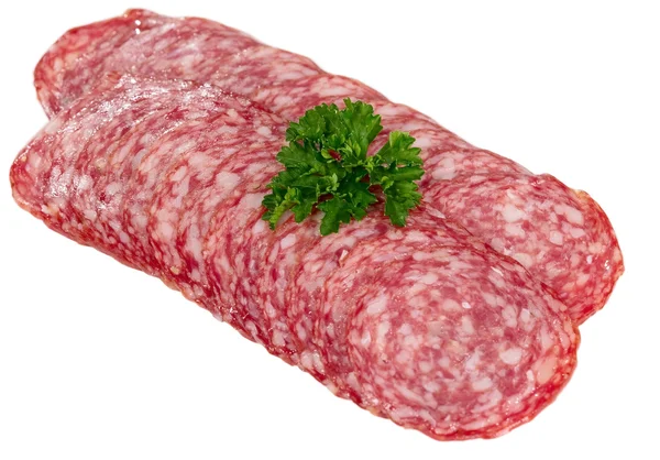 Leckere Wurst von hoher Qualität — Stockfoto