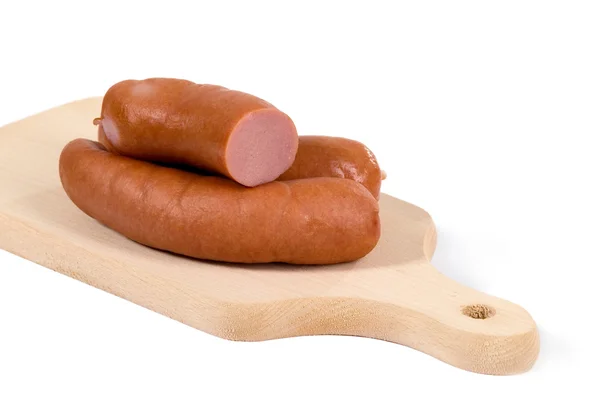 Thick sausage from meat — Stock Photo, Image