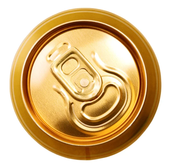 Metal beer can, unopened — Stock Photo, Image