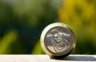 metal bira can, açılmamış