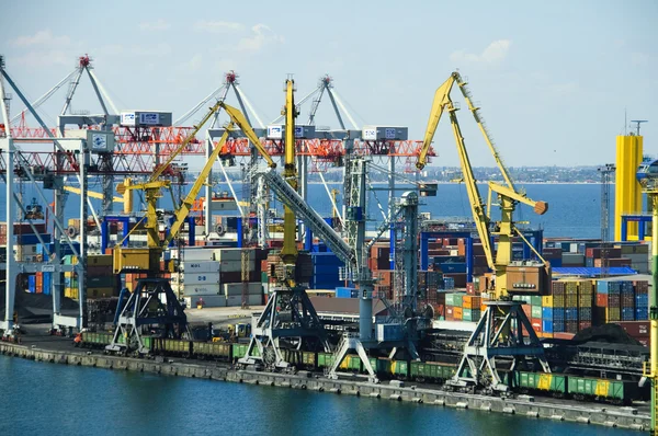 Odesszai tengeri kikötő. — Stock Fotó