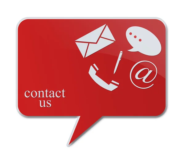 Contact signs — Stock Photo, Image