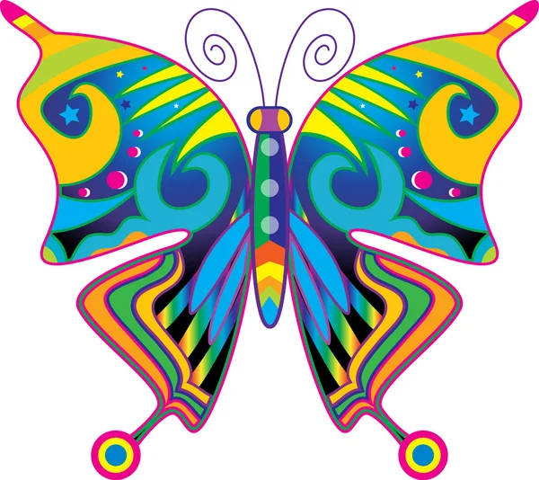 Mariposa. — Vector de stock