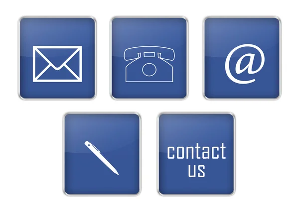 Contact signs — Stock Photo, Image