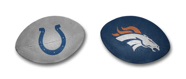 Colts vs broncos — Stock Photo, Image