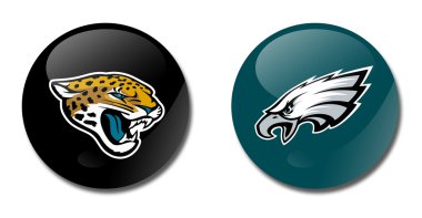 Jaguars vs eagles clipart