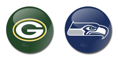 Packers vs seahawks clipart