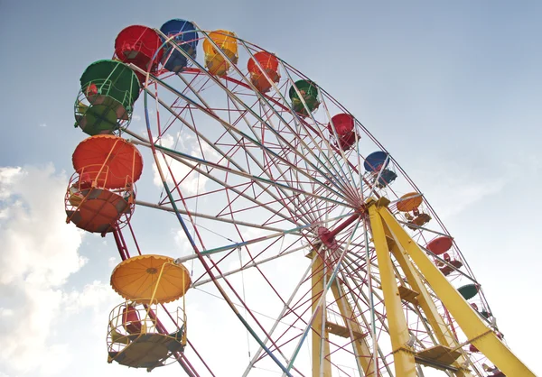 Reuzenrad in de lucht — Stockfoto