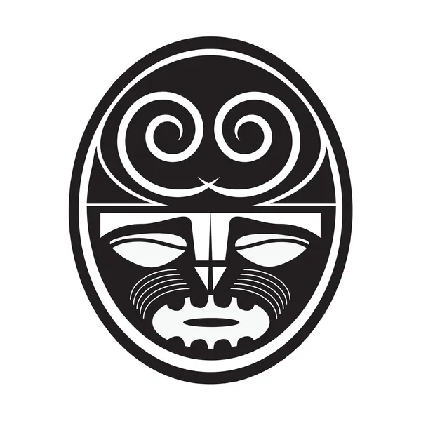 Ilustração do símbolo de estilo Maori — Vetor de Stock