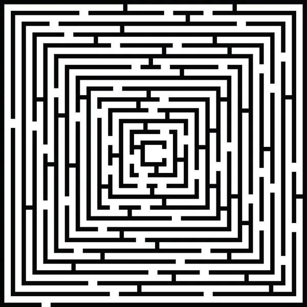 Komplexe Labyrinth Hintergrund Illustration — Stockvektor