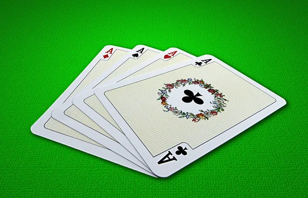 Four aces — Stock Photo, Image