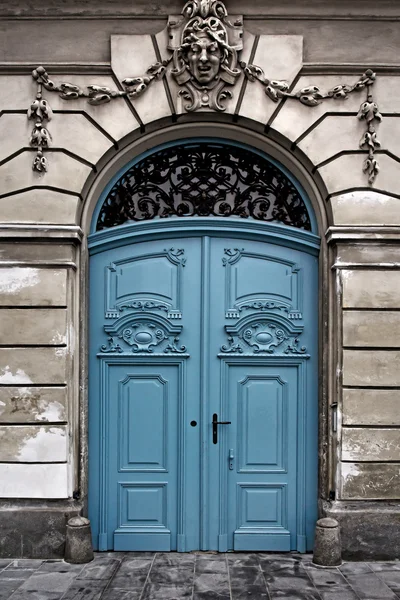 Blue door — Stock Photo, Image