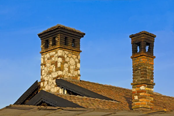 Stone Chimneys — Stock Photo, Image