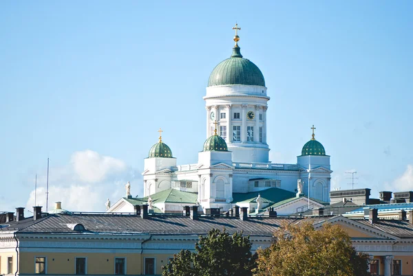 Blick auf die lutherische Kirche. — Stockfoto