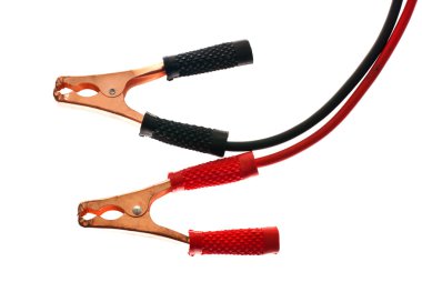 Battery clamps.