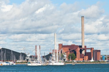 Helsinki elektrik santrali.