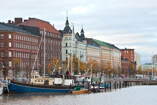 Gamla strandpromenaden i Helsingfors. — Stockfoto