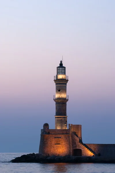 Chania világítótorony. — Stock Fotó