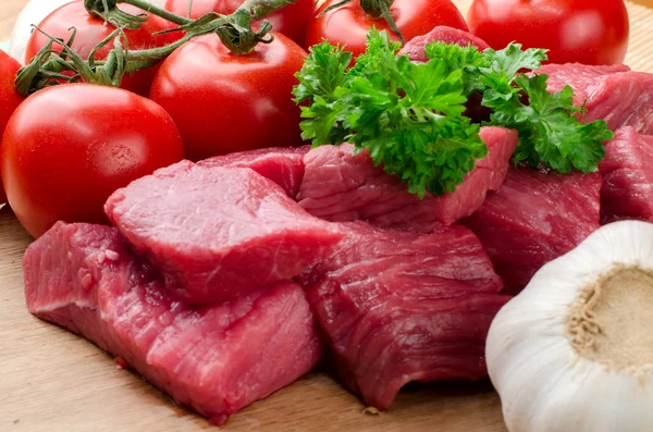 Fresh raw meat. — Stock Photo, Image