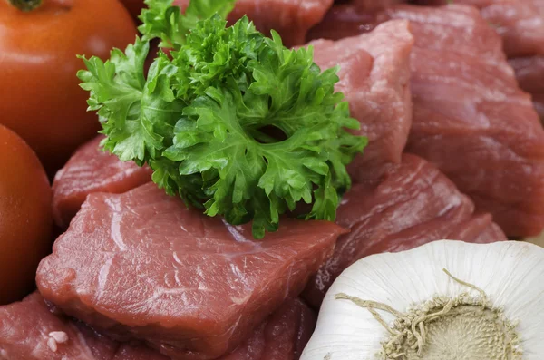 Fresh raw meat. — Stock Photo, Image