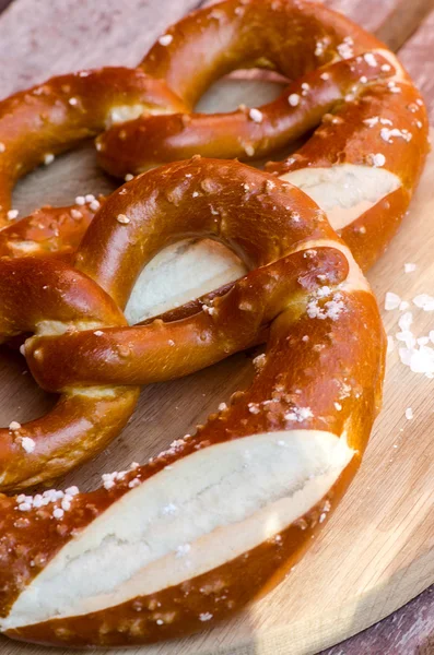 Traditionele Duitse pretzels — Stockfoto
