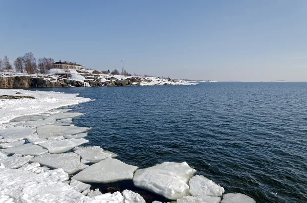 Sjöstranden. — Stockfoto