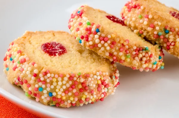 French multi-colored biscuits. — Stock Photo, Image