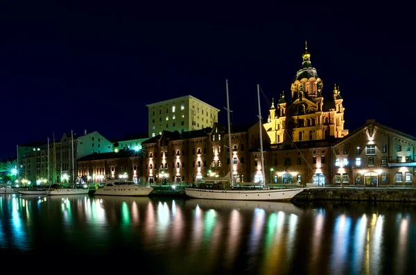 Noche de Helsinki — Foto de Stock