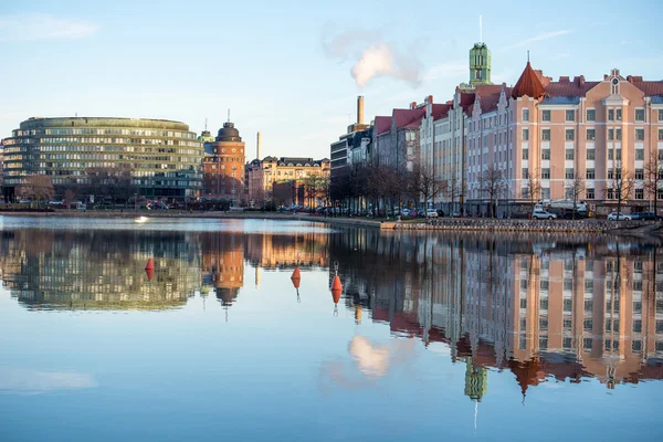 Embankment in Helsinki — Stock Photo, Image