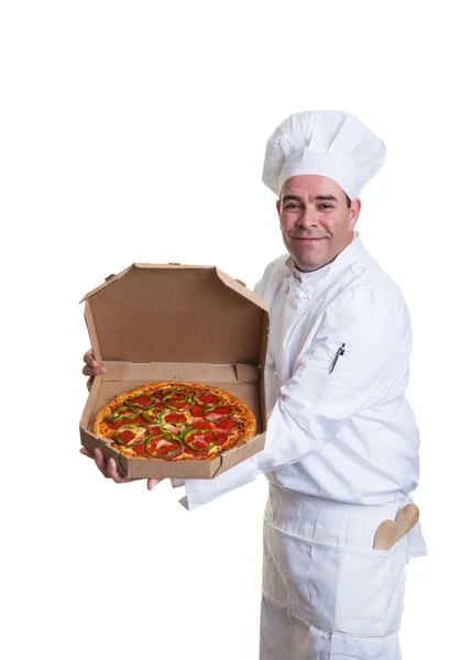 Chef-kok nemen — Stockfoto