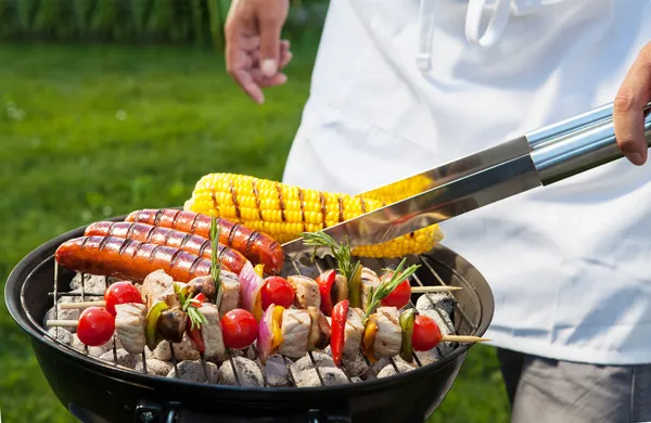 Zomer barbecue — Stockfoto