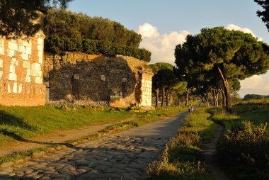 Appia antica Roma sokak