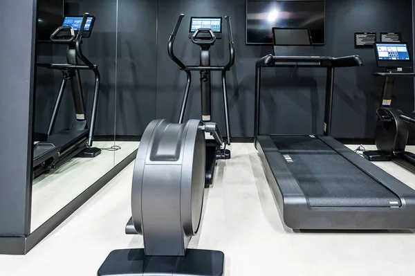 Modern Gym Fitness New Equipment — Stock Photo, Image